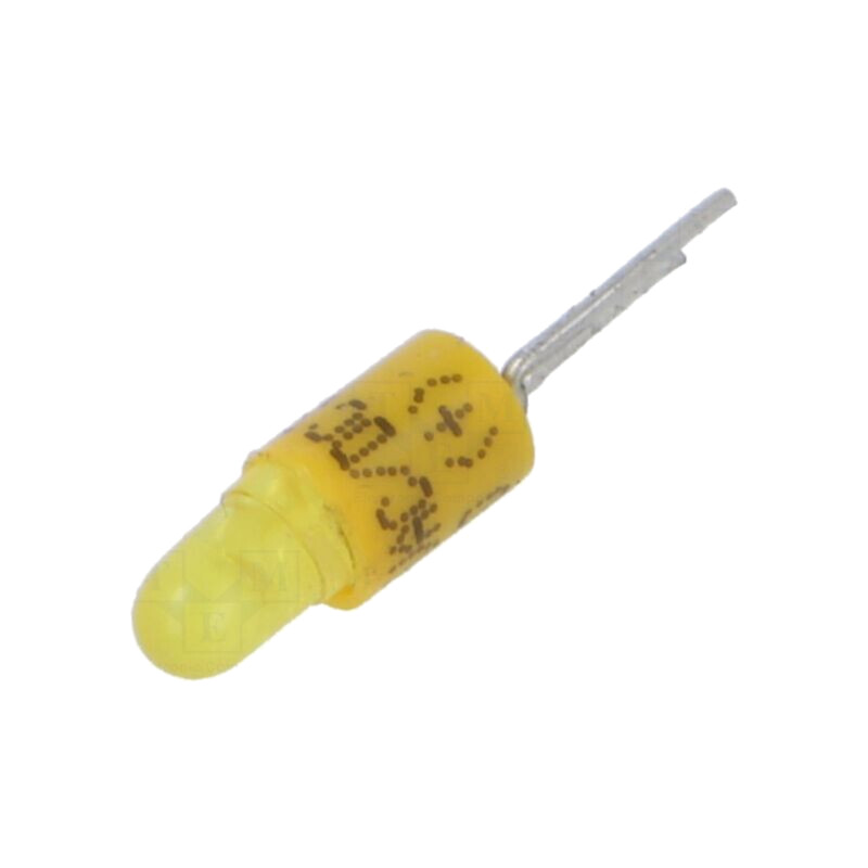 Lampă LED; galbenă; 28VDC; 28VAC; Nr.diode: 1; 19