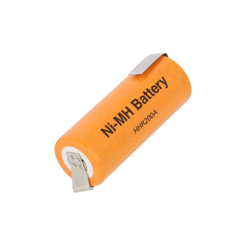 Acumul: Ni-MH; 4/5A,4/5R23; 1,2V; 2000mAh; urechi pentru lipire Acumul: Ni-MH; 4/5A,4/5R23; 1,2V; 2000mAh; urechi pentru lipire