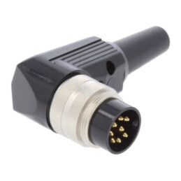 Conector: M16; mufă; tată; PIN: 8; 5A; 60V; lipire; pe cablu; IP40