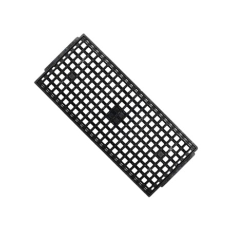 Tăviţă pentru circuite electronice; ESD; 11x11mm; neagră; 150°C