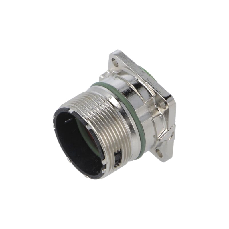 Enclosure for connectors: M23; external thread,threaded joint