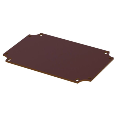 Placă de montare; hârtie laminată; 2mm
