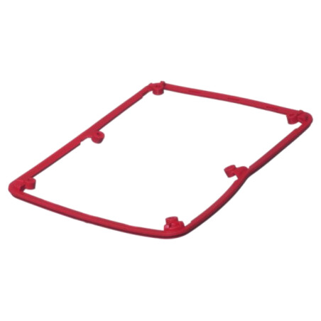 Garnitură; elastomer termoplastic TPE; BoPad; Culoare: roşie