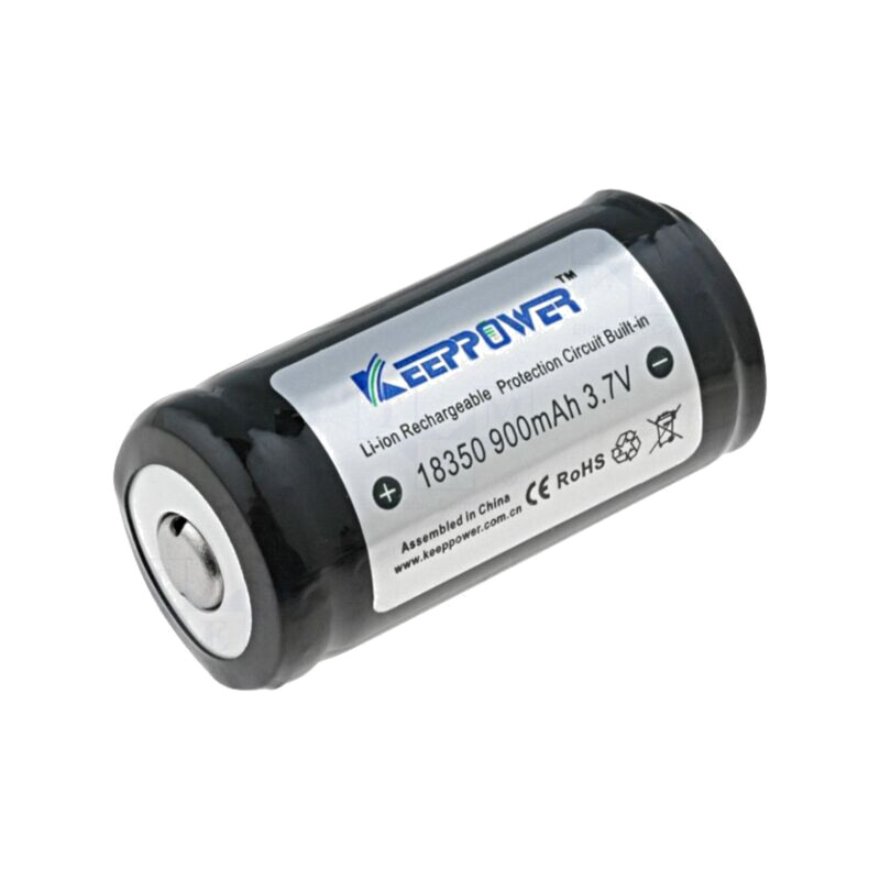 Acumul: Li-Ion; 18350; 3,7V; 900mAh; Ø18x39mm; 7A Acumul: Li-Ion; 18350; 3,7V; 900mAh; Ø18x39mm; 7A