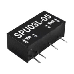 Convertor: DC/DC; 3W; Uintr: 21,6÷26,4VDC; Uieş: 5VDC; Iieş: 600mA