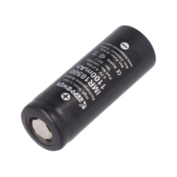 Acumul: Li-Ion; 18500; 3,7V; 1100mAh; Ø18,5x50mm; 10A