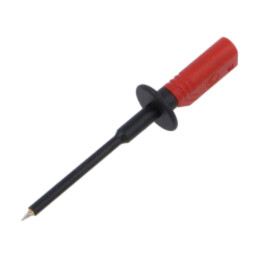Terminal de măsurare; 10A; 1kV; roşie; Diam.vârf: 1,4mm