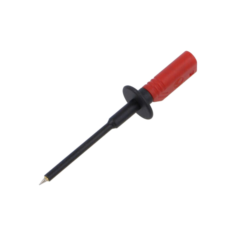 Terminal de măsurare; 10A; 1kV; roşie; Diam.vârf: 1,4mm