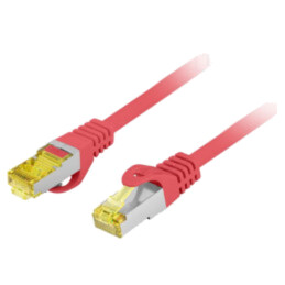 Patch cord; RJ45 mufă,din ambele părţi; S/FTP; 6a; litat; Cu; LSZH