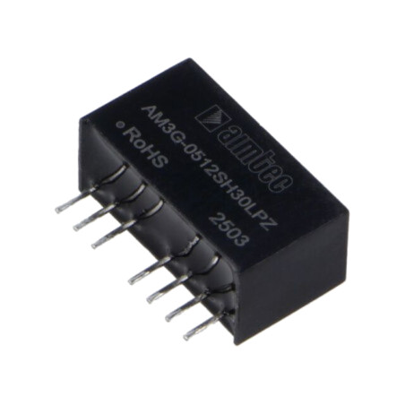 Convertor: DC/DC; 3W; Uintr: 4,5÷9VDC; Uieş: 12VDC; Iintr: 805mA