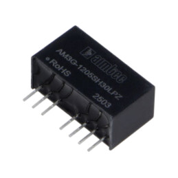 Convertor: DC/DC; 3W; Uintr: 9÷18VDC; Uieş: 5VDC; Iintr: 314mA; SIP8