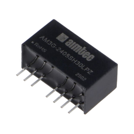 Convertor: DC/DC; 3W; Uintr: 18÷36VDC; Uieş: 5VDC; Iintr: 154mA; SIP8