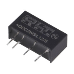 Convertor: DC/DC; 2W; Uintr: 10,8÷13,2VDC; Uieş: 5VDC; SIL; 100kHz
