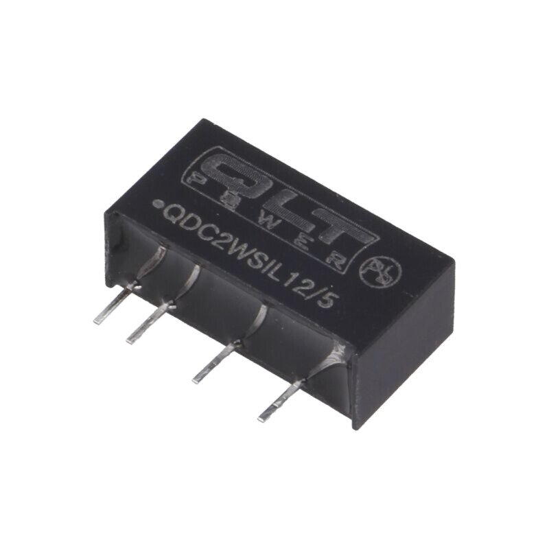 Convertor: DC/DC; 2W; Uintr: 10,8÷13,2VDC; Uieş: 5VDC; SIL; 100kHz Convertor: DC/DC; 2W; Uintr: 10,8÷13,2VDC; Uieş: 5VDC; SIL; 100kHz