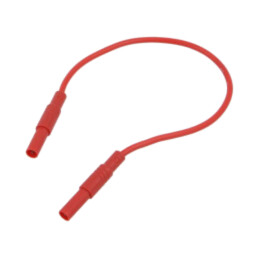 Cablu de măsurare; 32A; mufă banană 4 mm,din ambele părţi
