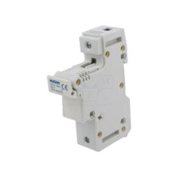 Clemă; 14x51mm; pentru şină DIN; 63A