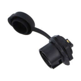 Conector: circular; soclu; tată; 02; 20A; 500V; PIN: 2; IP67; drept