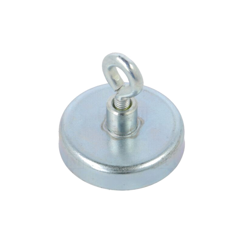 Magnet: fix; ferită (metal greu); 80N; 32mm; cu ochi Magnet: fix; ferită (metal greu); 80N; 32mm; cu ochi