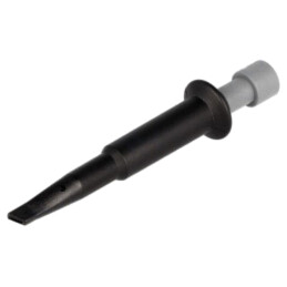 Clips de măsurare; cu cârlig; 5A; 70VDC; neagră; 4mm; 33VAC