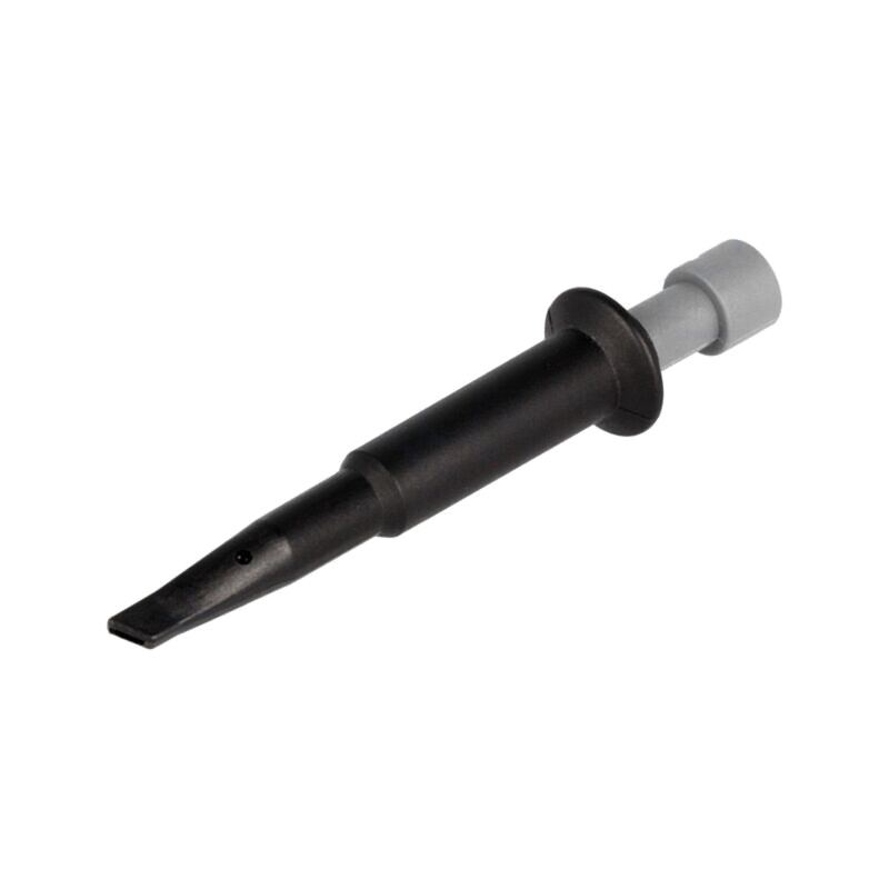 Clips de măsurare; cu cârlig; 5A; 70VDC; neagră; 4mm; 33VAC