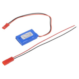 Acumul: Li-Po; 7,4V; 190mAh; cabluri,contector JST SYR-02T