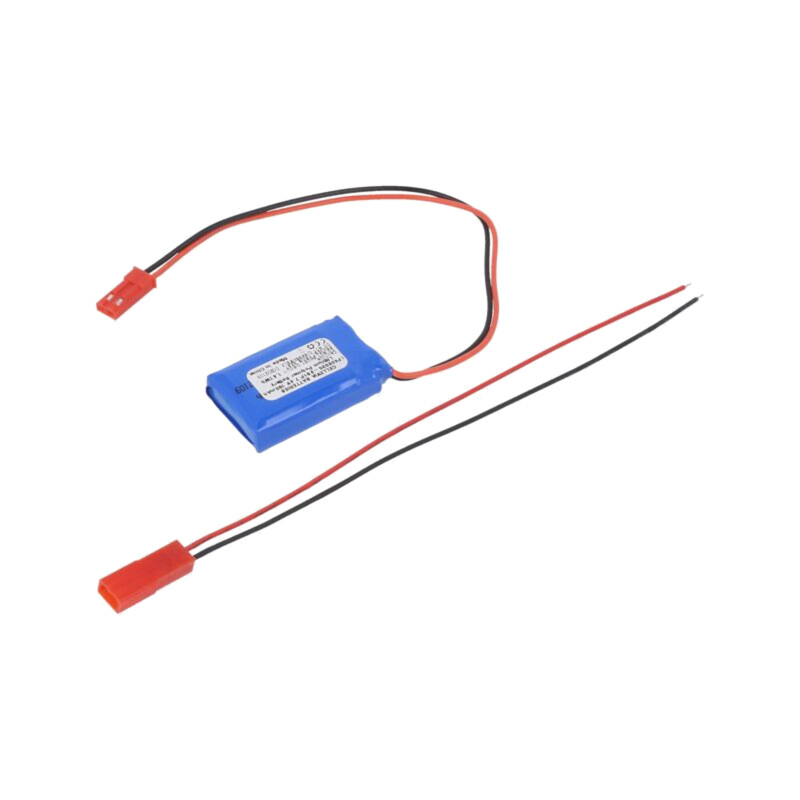 Acumul: Li-Po; 7,4V; 190mAh; cabluri,contector JST SYR-02T Acumul: Li-Po; 7,4V; 190mAh; cabluri,contector JST SYR-02T
