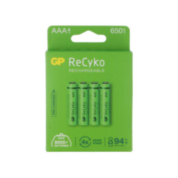 Acumul: Ni-MH; AAA,R3; 1,2V; 650mAh; ReCyko; blister; Ready2Use
