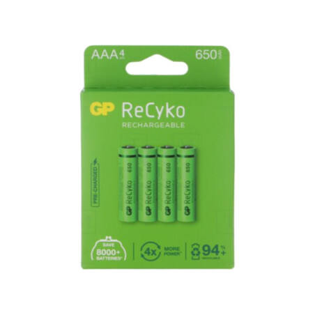 Acumul: Ni-MH; AAA,R3; 1,2V; 650mAh; ReCyko; blister; Ready2Use