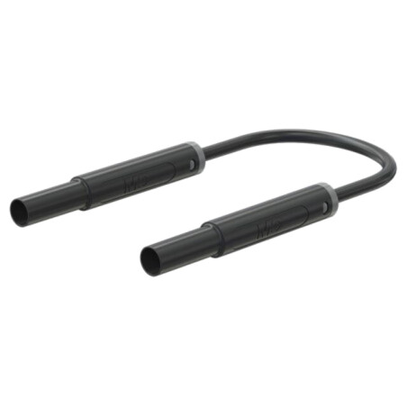 Cablu de măsurare; 19A; mufă banană 4 mm,din ambele părţi