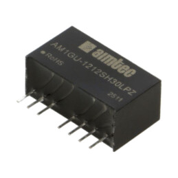 Convertor: DC/DC; 1W; Uintr: 4,5÷36VDC; Uieş: 12VDC; Iintr: 116mA