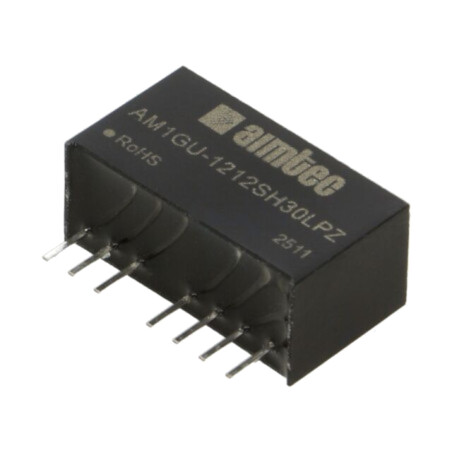 Convertor: DC/DC; 1W; Uintr: 4,5÷36VDC; Uieş: 12VDC; Iintr: 116mA