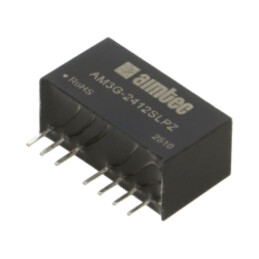Convertor: DC/DC; 3W; Uintr: 18÷36VDC; Uieş: 12VDC; Iintr: 154mA