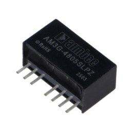 Convertor: DC/DC; 3W; Uintr: 36÷75VDC; Uieş: 5VDC; Iintr: 78mA; SIP8