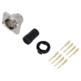 Conector: circular; soclu; tată; neutriCON; 7,5A; PIN: 8; drept; 1mm2
