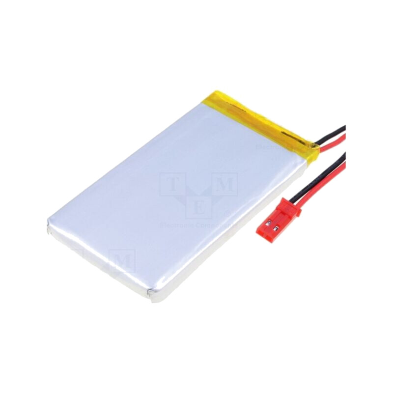 Acumul: Li-Po; 3,7V; 1800mAh; cabluri,contector JST SYR-02T Acumul: Li-Po; 3,7V; 1800mAh; cabluri,contector JST SYR-02T