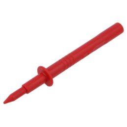 Terminal de măsurare; 60VDC; roşie; Diam.vârf: 4mm; PRUEF 3