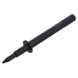 Terminal de măsurare; 60VDC; neagră; Diam.vârf: 4mm; PRUEF 3
