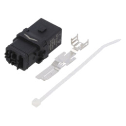 Conector: HDC; inserturi de contact; mamă; Han® 1A; PIN: 4; 3P+PE