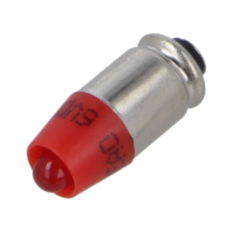 Lampă LED; roşie; 6VDC; Nr.diode: 1