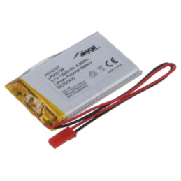 Acumul: Li-Po; 3,7V; 1350mAh; cabluri,contector JST SYP-02T-1