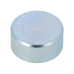 Magnet: fix; samariu, cobalt; 20N; Ø: 10mm; H: 4,5mm; oţel