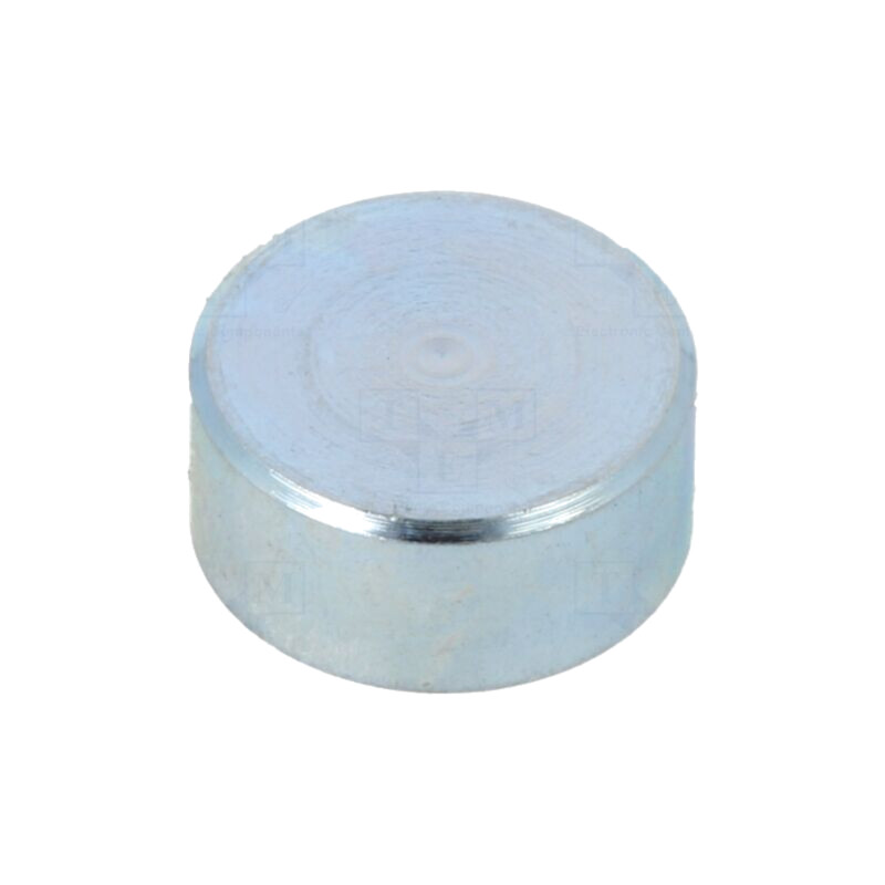 Magnet: fix; samariu, cobalt; 20N; Ø: 10mm; H: 4,5mm; oţel