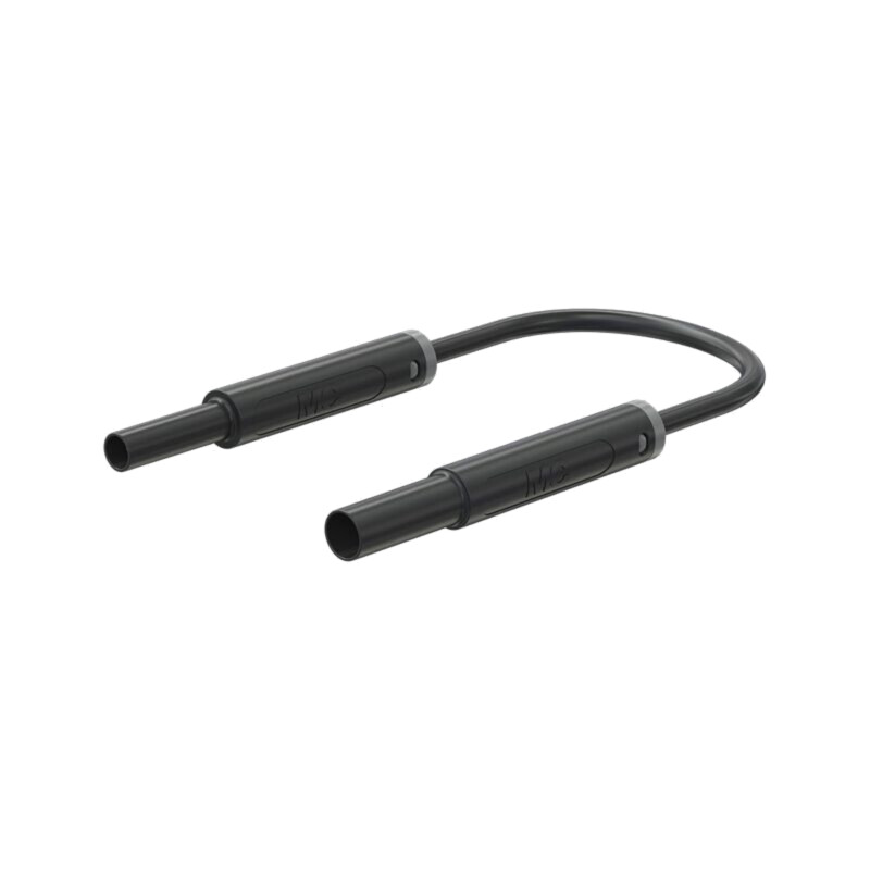 Cablu de măsurare; 19A; soclu banană 4mm,mufă banană 4 mm