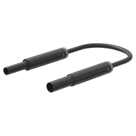Cablu de măsurare; 19A; soclu banană 4mm,mufă banană 4 mm