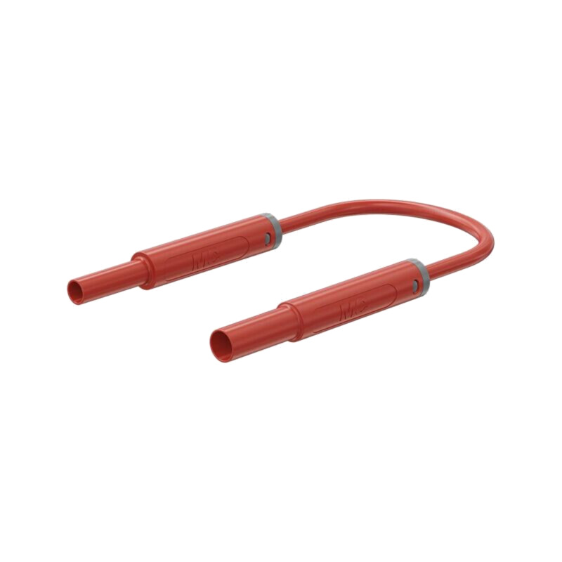 Cablu de măsurare; 19A; soclu banană 4mm,mufă banană 4 mm