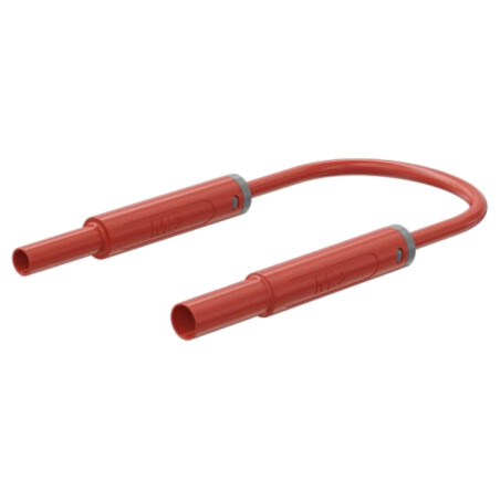 Cablu de măsurare; 19A; soclu banană 4mm,mufă banană 4 mm