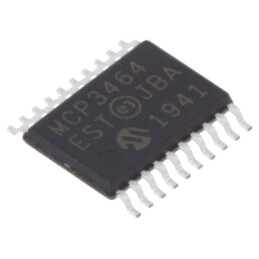IC: convertor A/D; Ch: 8; 16bit; 156ksps; 2,7÷3,6V; TSSOP20; ±7LSB