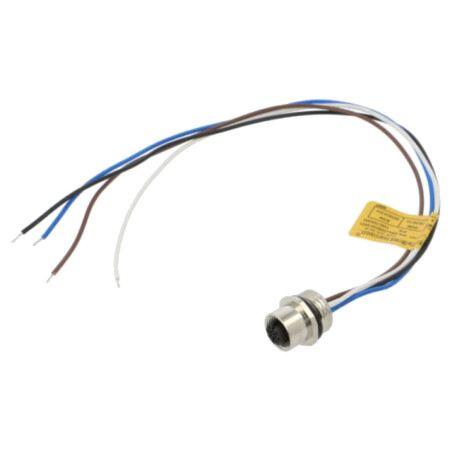 Circular connector Plug; M12;