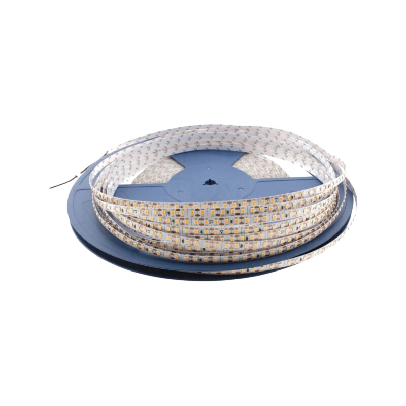 Bandă LED; alb cald; LED/m: 160; 8mm; IP20; 120°; 14,4W/m; CRImin: 90 Bandă LED; alb cald; LED/m: 160; 8mm; IP20; 120°; 14,4W/m; CRImin: 90