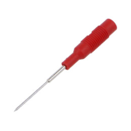 Terminal de măsurare; 1A; 60VDC; 30VAC; roşie; Diam.vârf: 1mm
